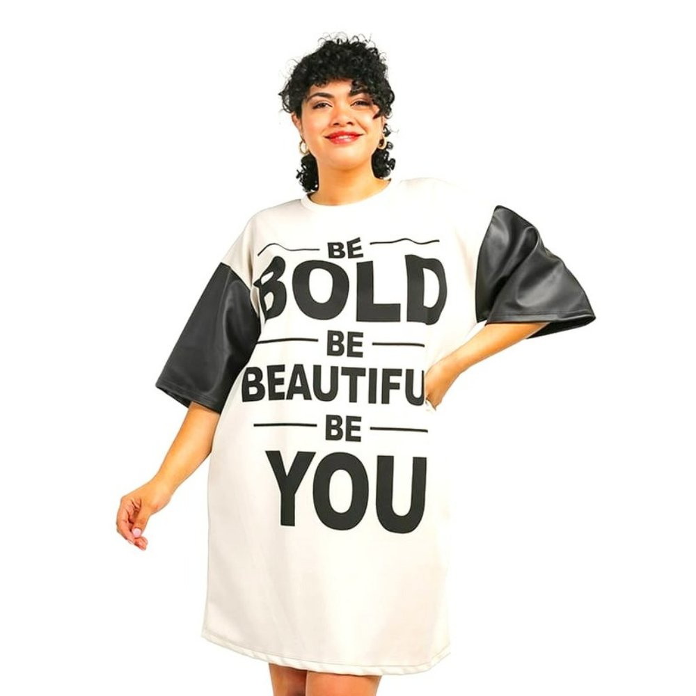 "Bold Statement" Shirt Dress